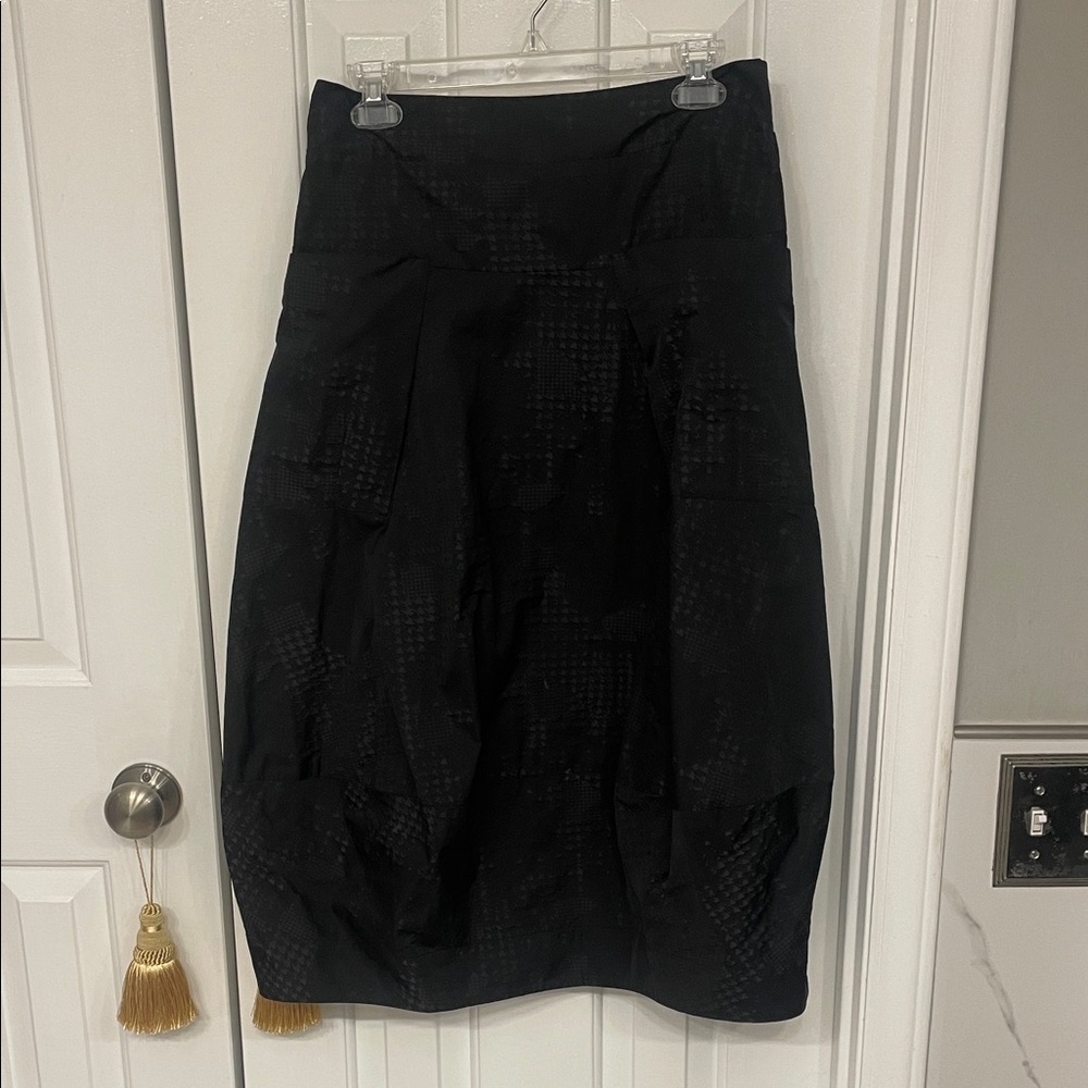 Chic Black A-Line Women's Skirt